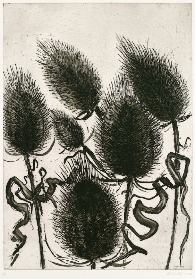 Astrid de La Forest, Grands chardons II, 2006