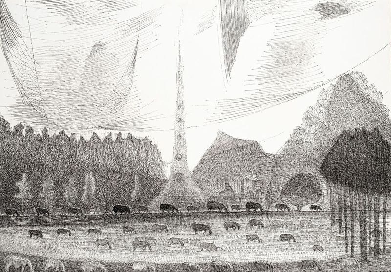 Gustave de Staël, La Ferme dort encore, 2022