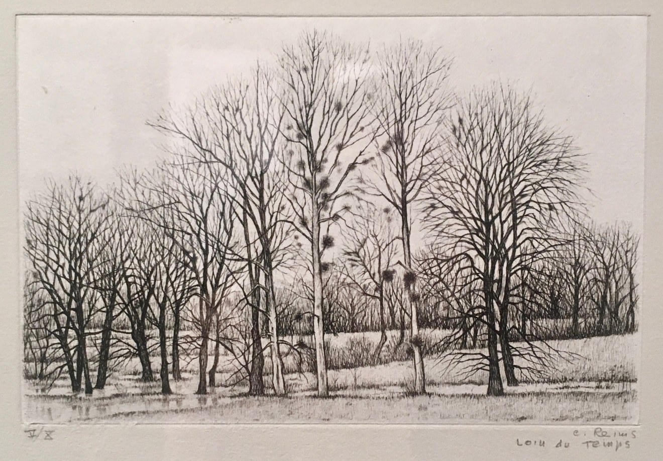 Cécile Reims, Loin du temps - Gravure #7, 1996-1997