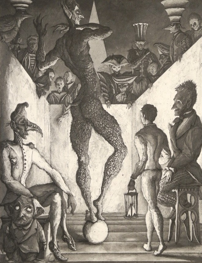 Érik Desmazières, La Danse du diable, 1992
