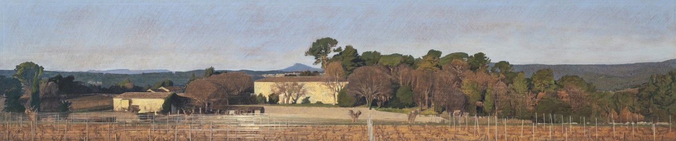Jean-Michel Bacquet, Le Château de Selle, matin d'hiver II, 2011-2020