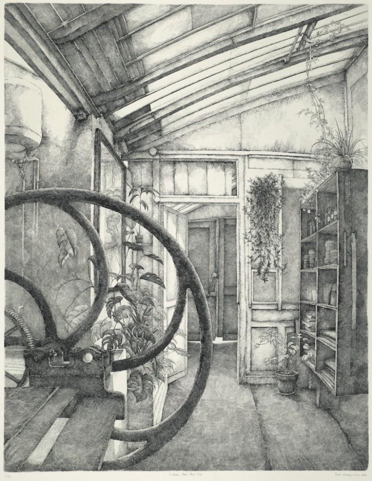 Érik Desmazières, L'Atelier René Tazé ( II ), 1980