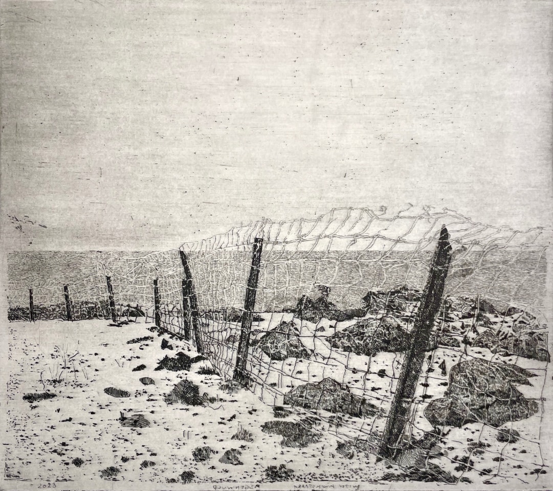 Charles Donker, Eems II - Achter Eemshaven (Witte kwikstaart), 2024