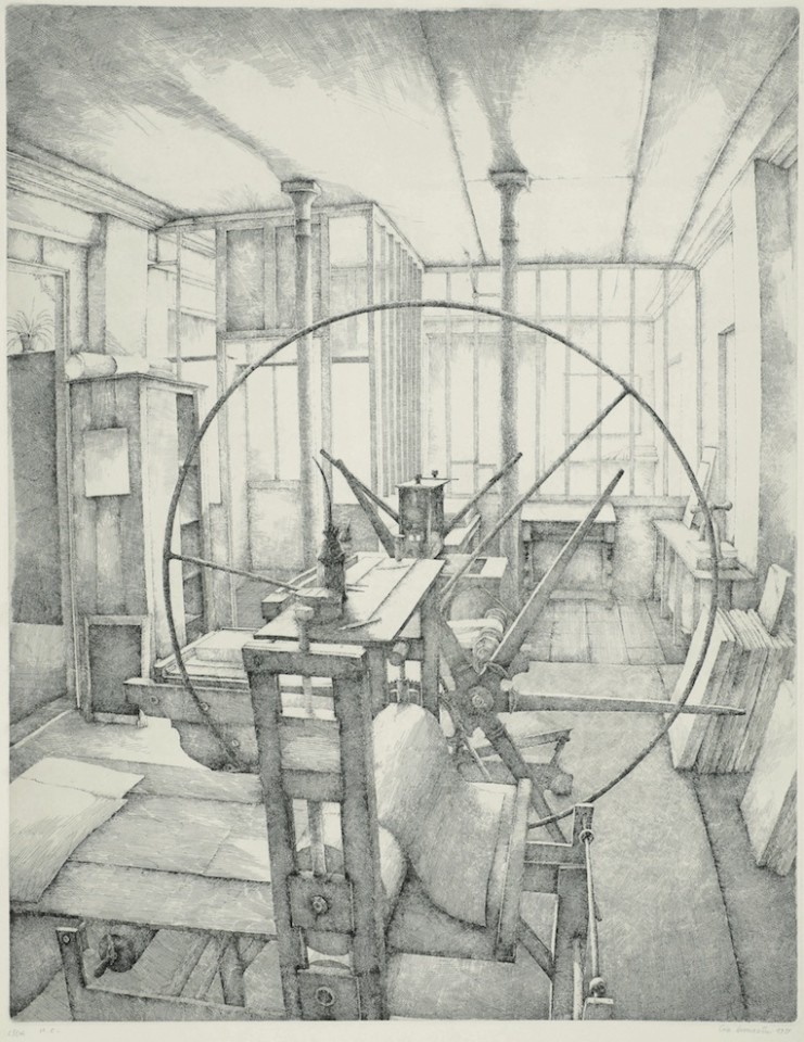 Érik Desmazières, L'Atelier René Tazé, 1979