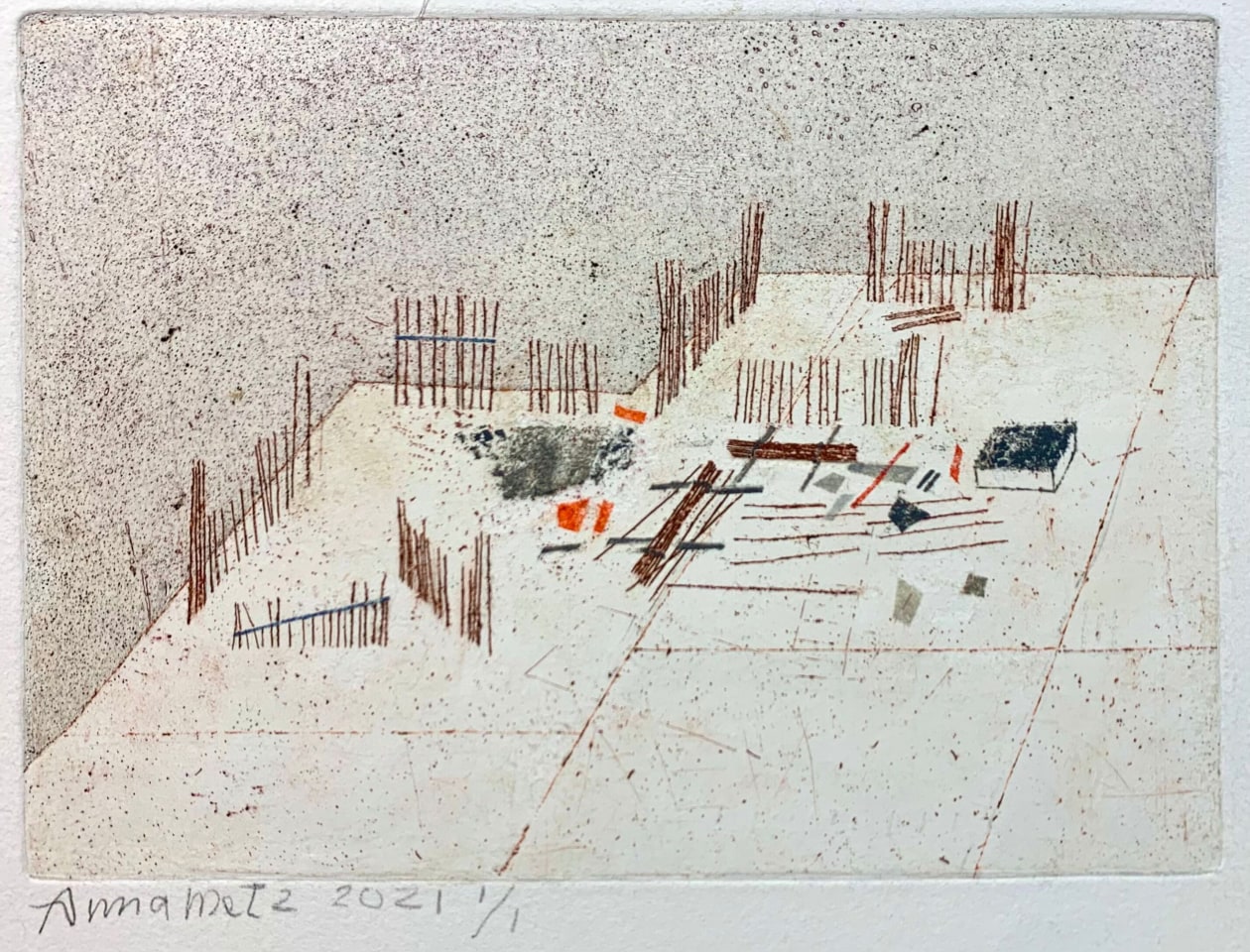 Anna Metz, Bouwplaats (Chantier de construction), 2021