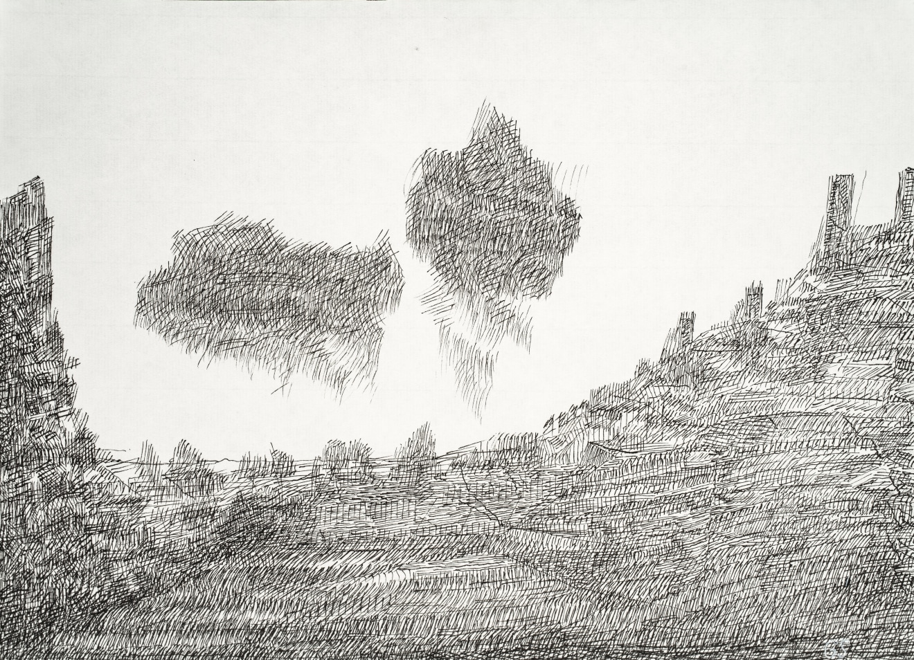Gustave de Staël, Nuages détachés, 2020