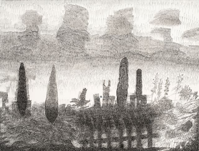 Gustave de Staël, Sur le réservoir, 2022