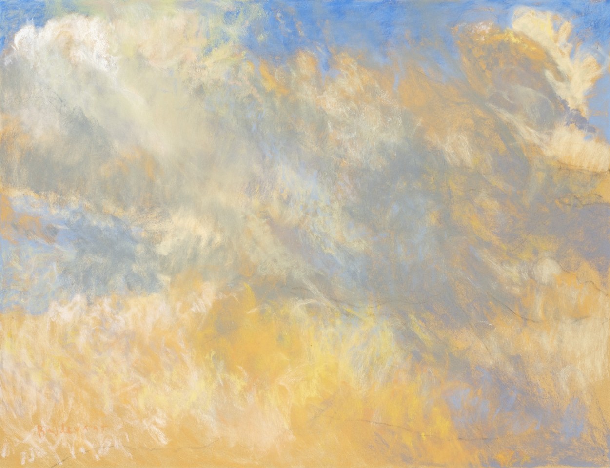 Martin Basdevant, Ciel - Nuages lumineux, 2022