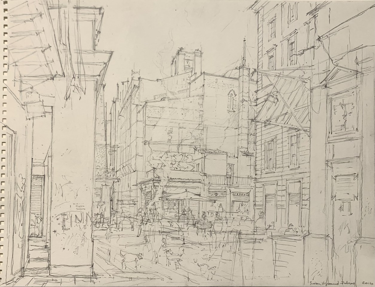 Simon Vignaud, Palermo, 2014