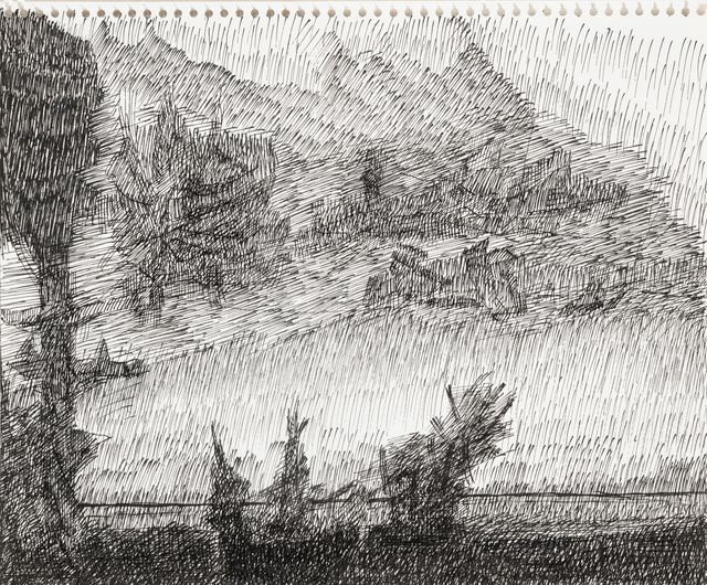 Gustave de Staël, Vers les cimes, 2023