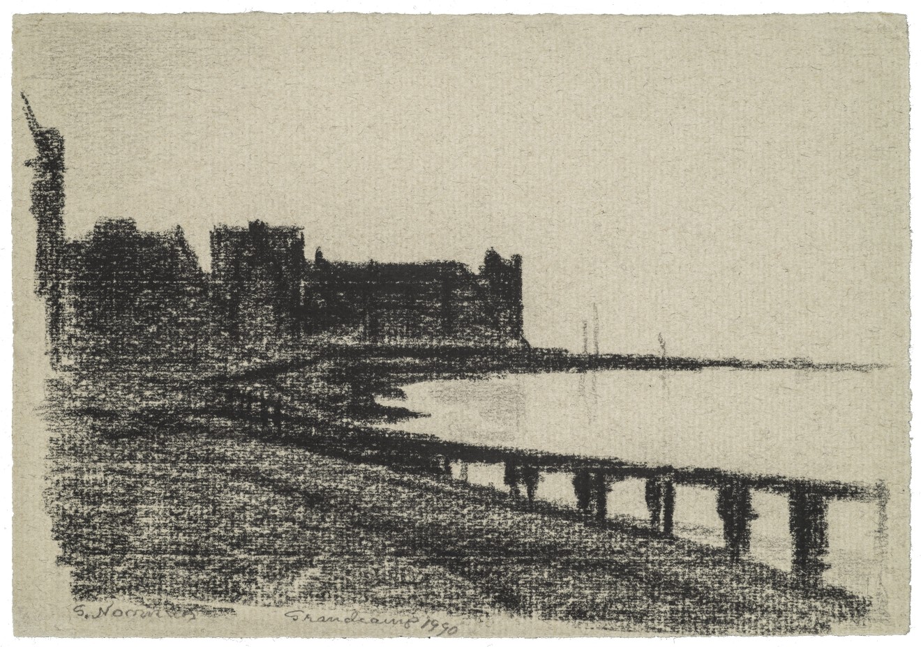 Gunnar Norrman, Grandcamp, 1990