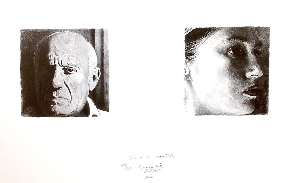 Jean-Baptiste Sécheret, Picasso et Mathilde, 2002