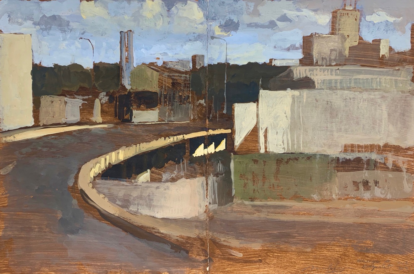 Nicolas Sage, Échangeur de Bagnolet, avril , 2016