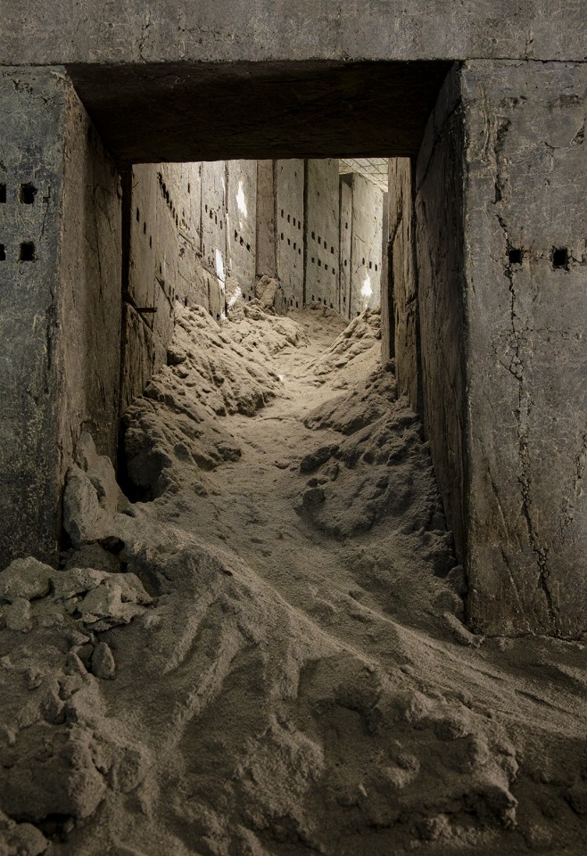 Édith Dufaux, Coulée de sable 2, 2024