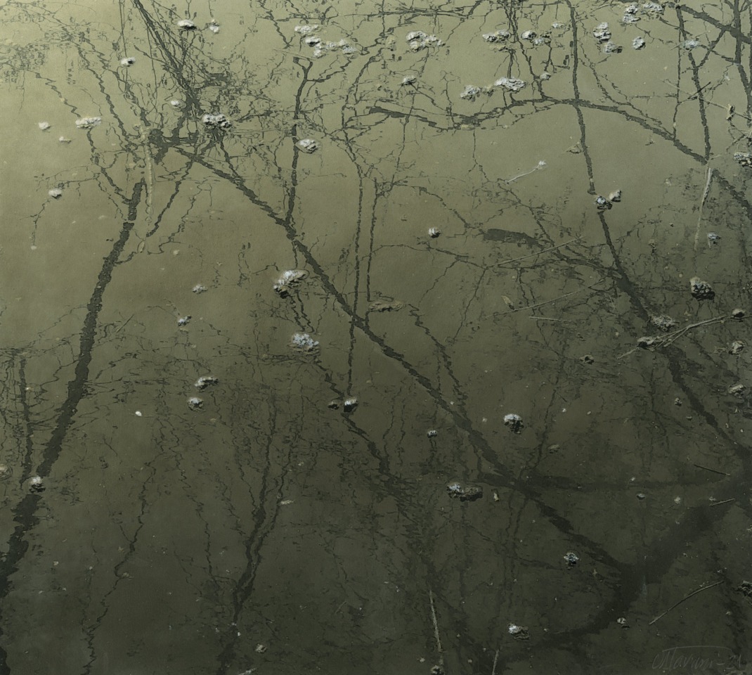 Farhad Ostovani, REFLET DANS L’EAU - 16, 2022