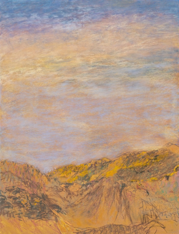 Martin Basdevant, Ciel au soleil levant, 2023