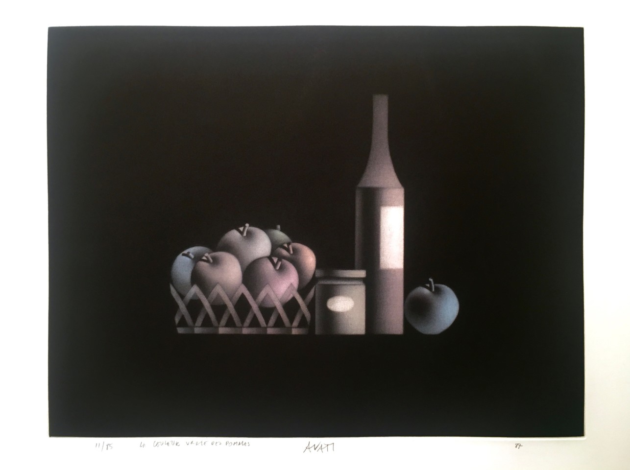 Mario Avati, La Couleur vraie des pommes, 1987