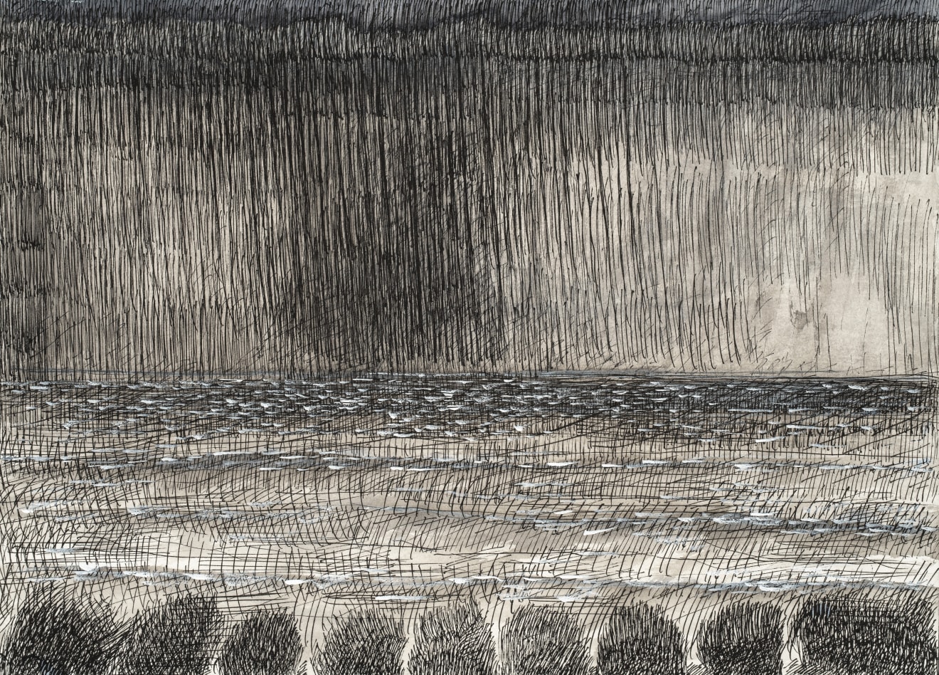 Gustave de Staël, Tempête, 2020