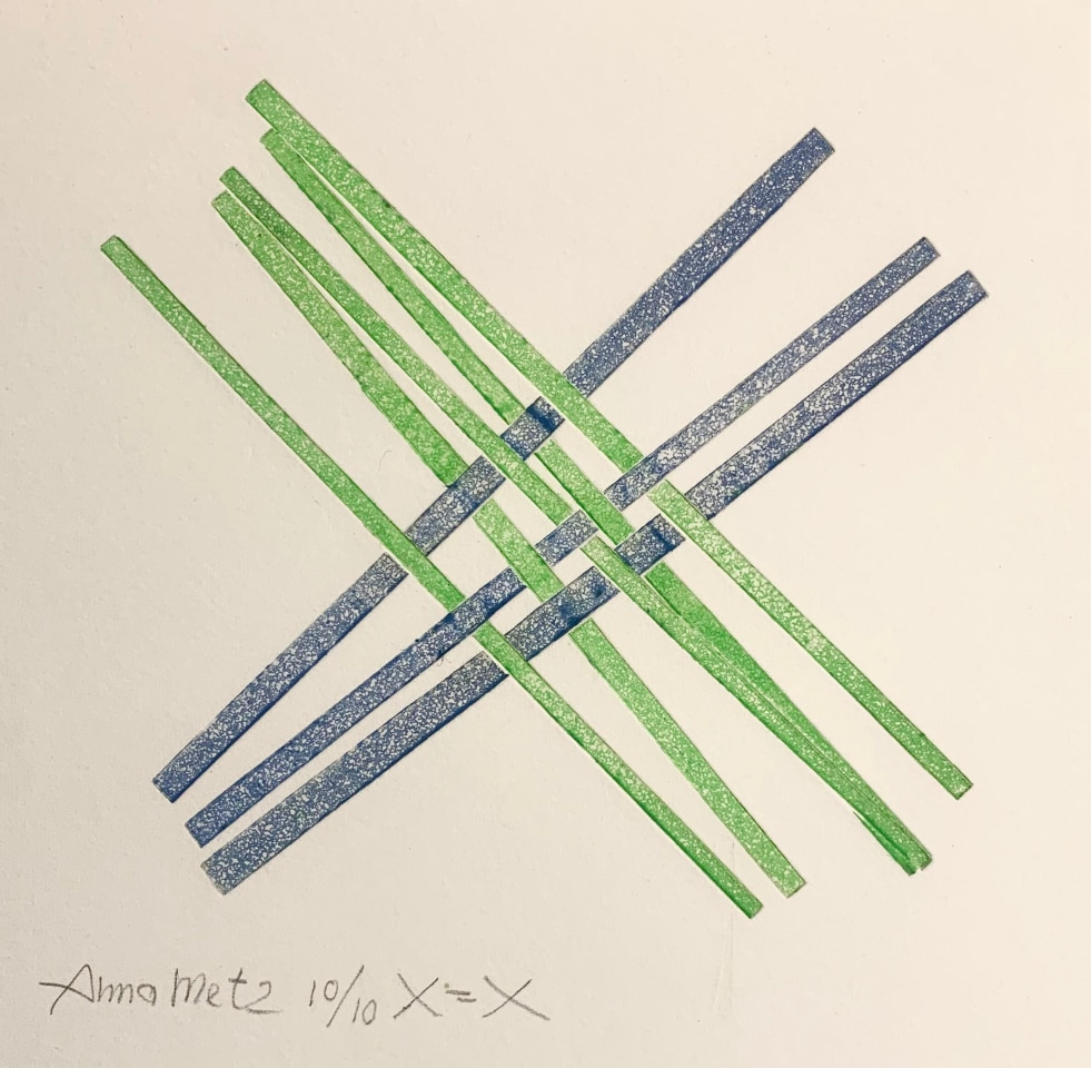 Anna Metz, Série Abécédaire - X, 1994