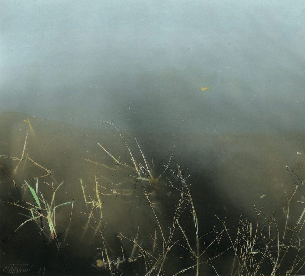 Farhad Ostovani, REFLET DANS L’EAU #18, 2021-2022