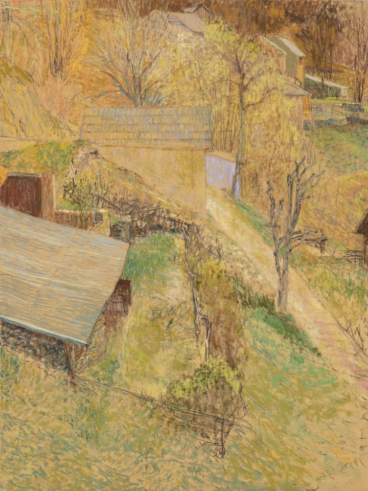 Martin Basdevant, Route des Prats - Printemps naissant, 2024