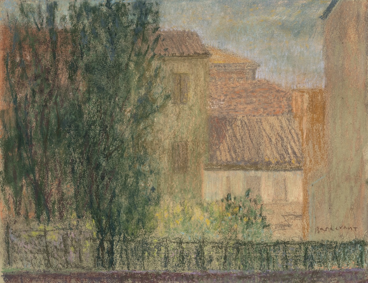Martin Basdevant, Ferrare - Une cour, 2023