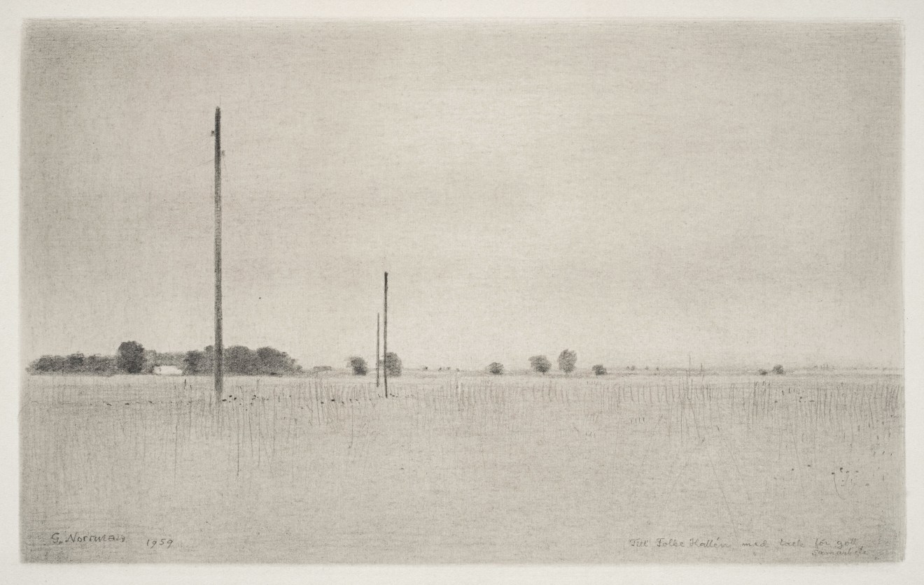 Gunnar Norrman, Skåneslätt, 1959