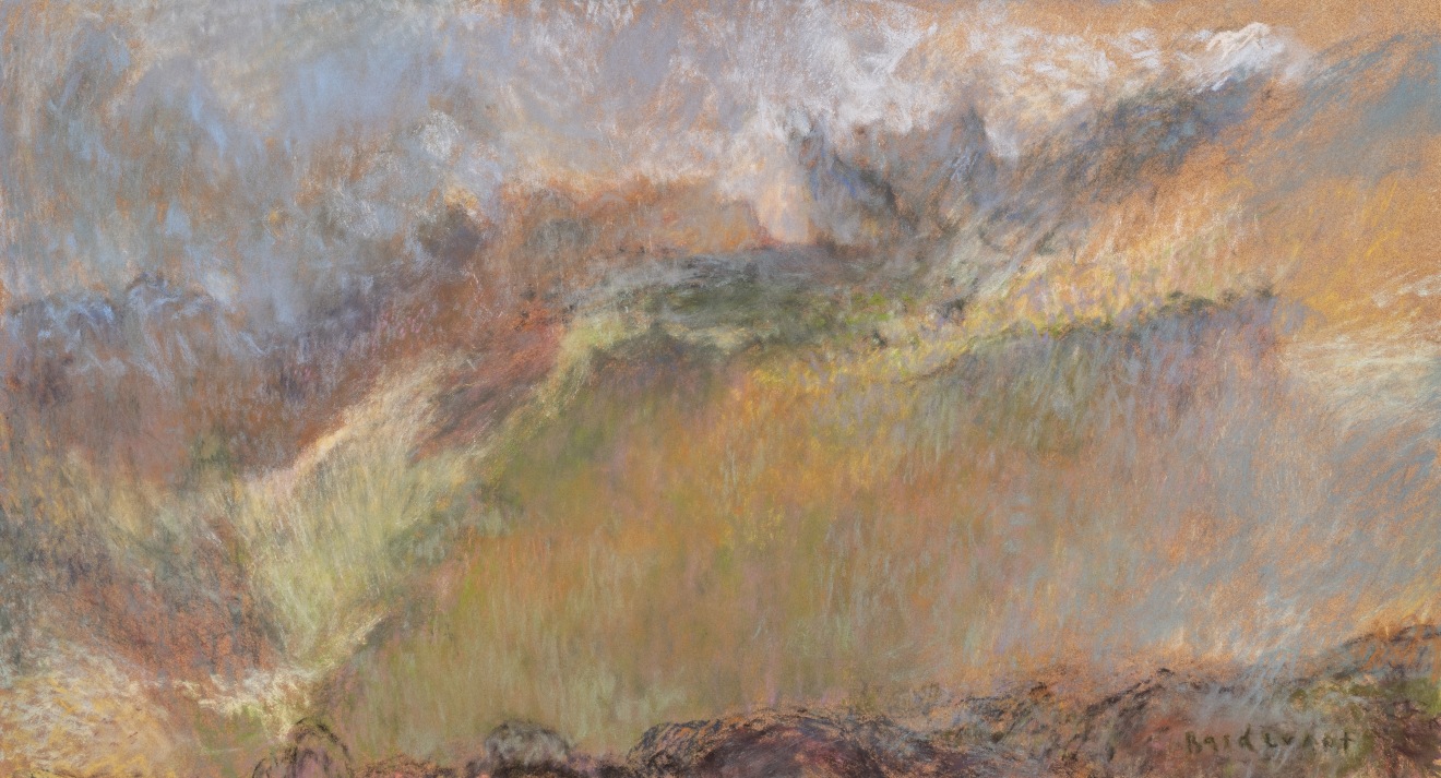 Martin Basdevant, Paysage de montagne III, 2022