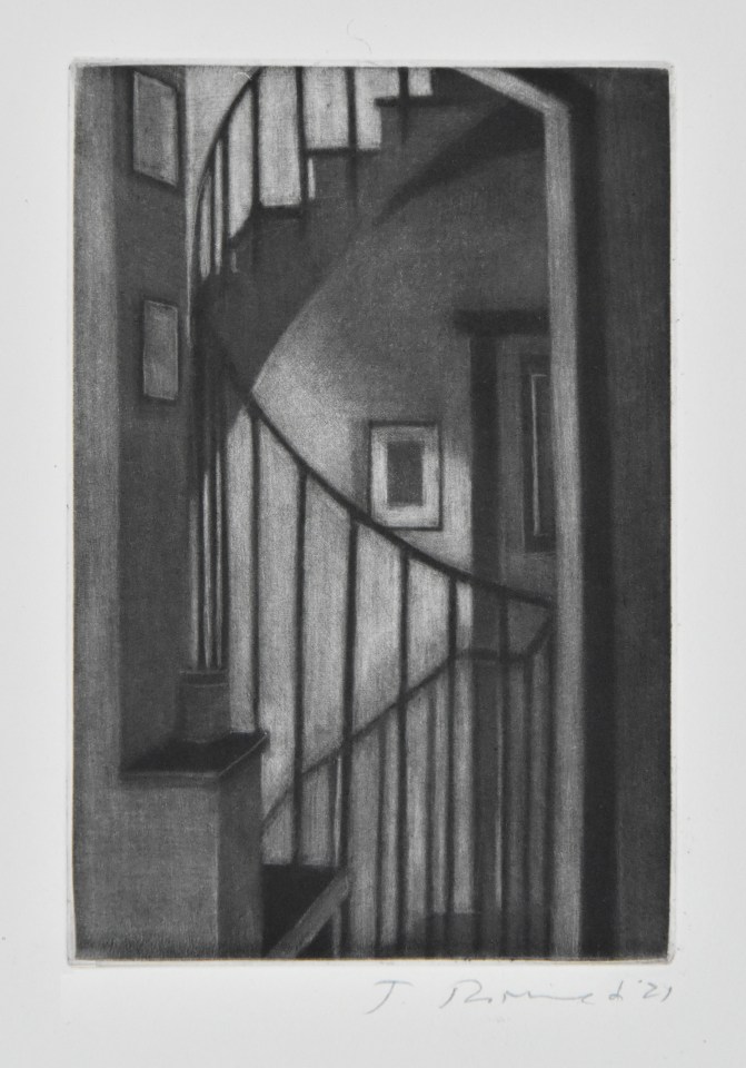 Judith Rothchild, Escalier à Clermont-Ferrand, 2021