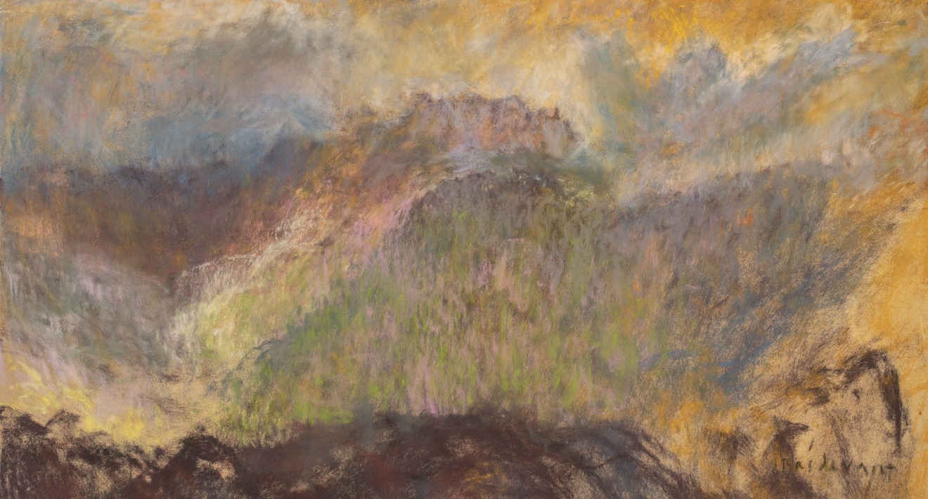 Martin Basdevant, Paysage de montagne II, 2022