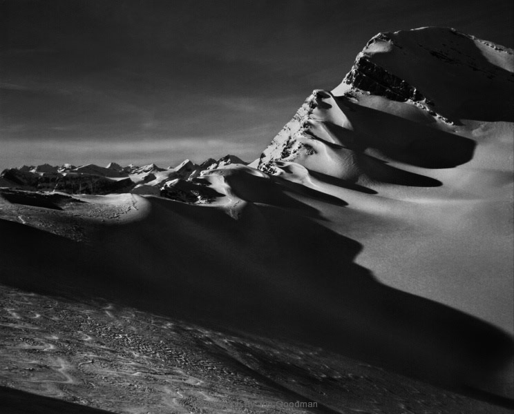 Jon Goodman, Late Sun & Shadows, Battle Range, 2016