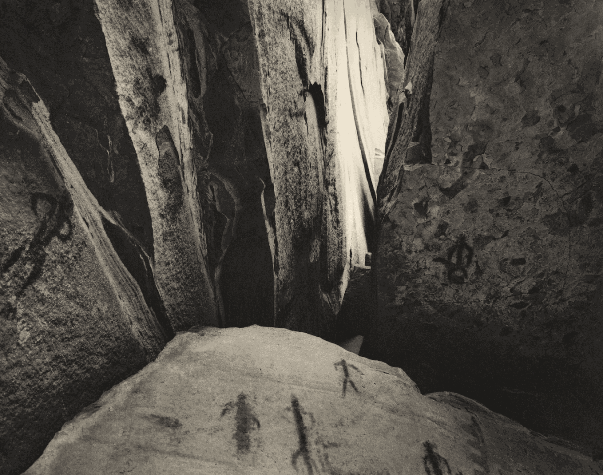 Jon Goodman, Pictographs, Whitcomb Wash, Grand Canyon, 1992