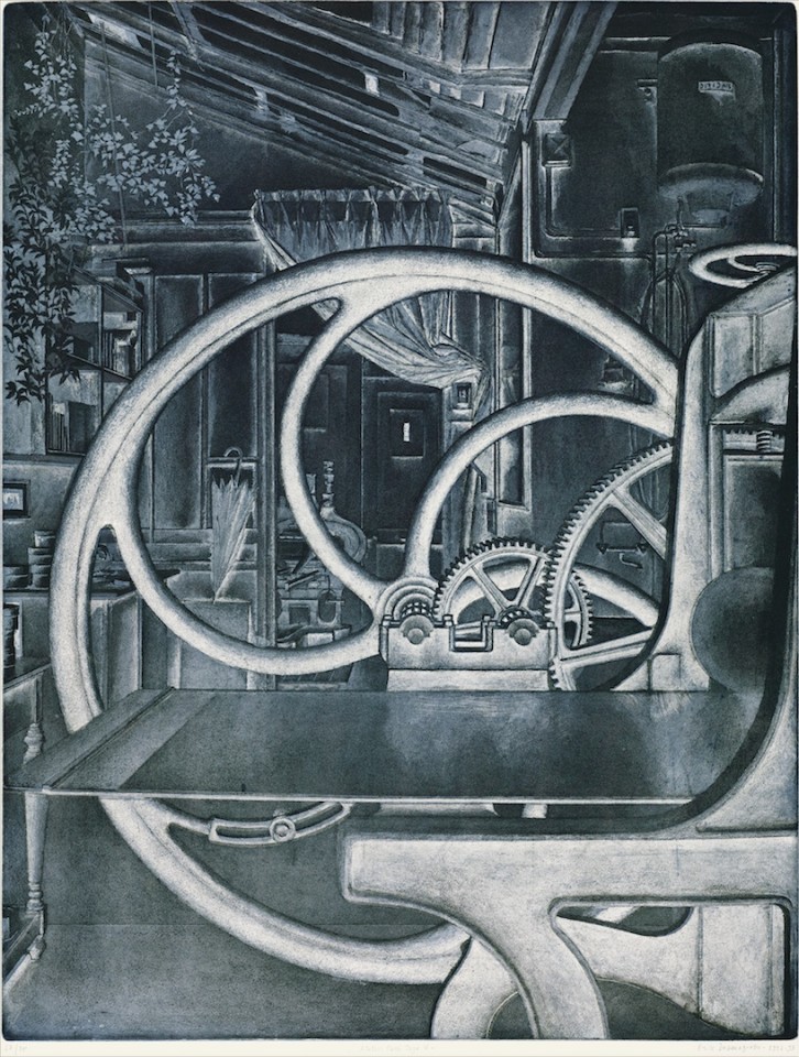 Érik Desmazières, Atelier René Tazé V , 1992-1993