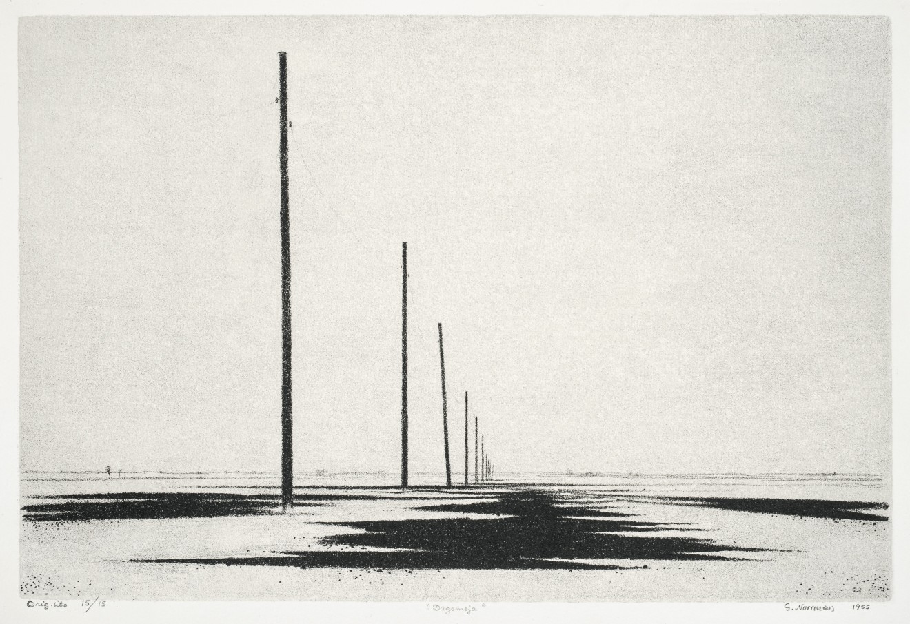 Gunnar Norrman, Dagsmeja, 1955