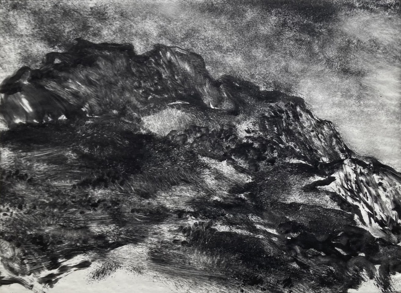Martin Basdevant, Entre ciel et roches, 2024