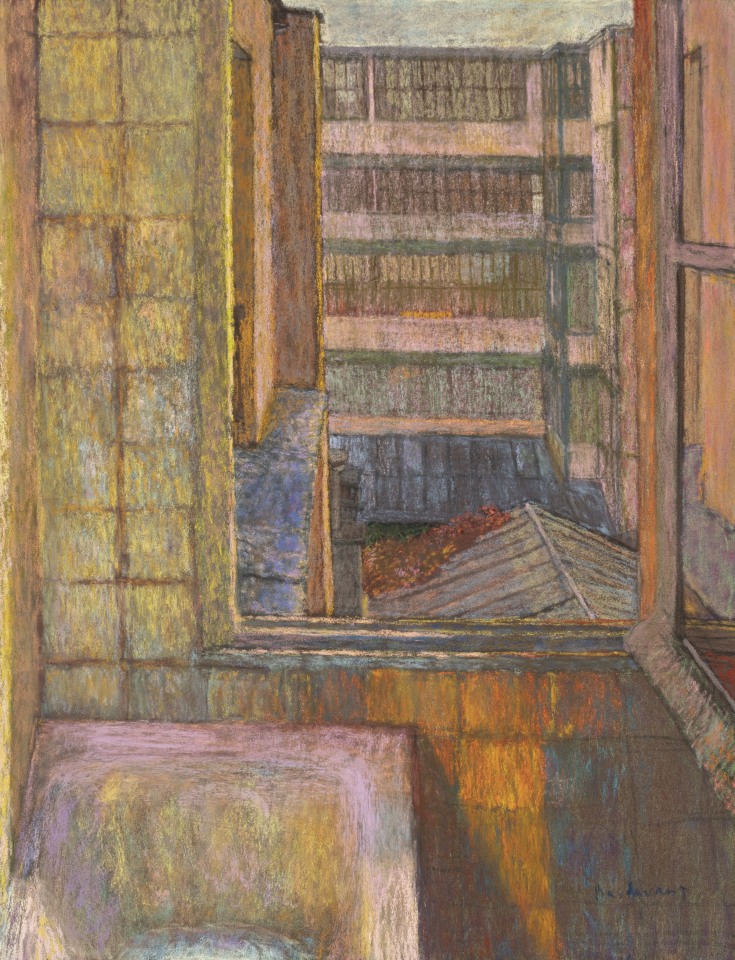 Martin Basdevant, Ateliers sur cour - La salle de bain, 2023