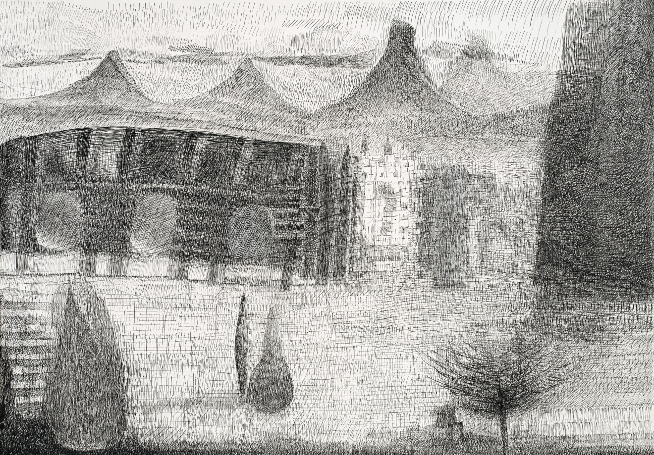 Gustave de Staël, Ferme russe, 2020