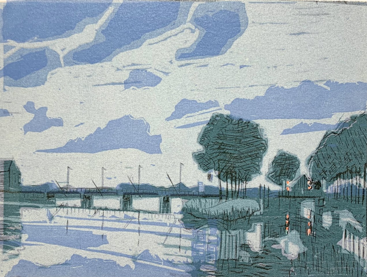 Wendelien Schönfeld, Vechterweerd Stuw, 2007