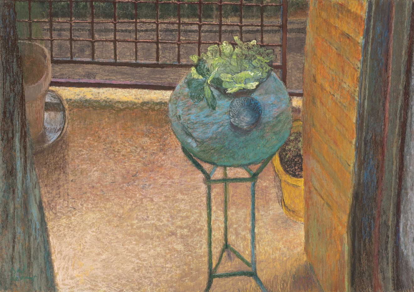 Martin Basdevant, Paysage à la fenêtre, 2020