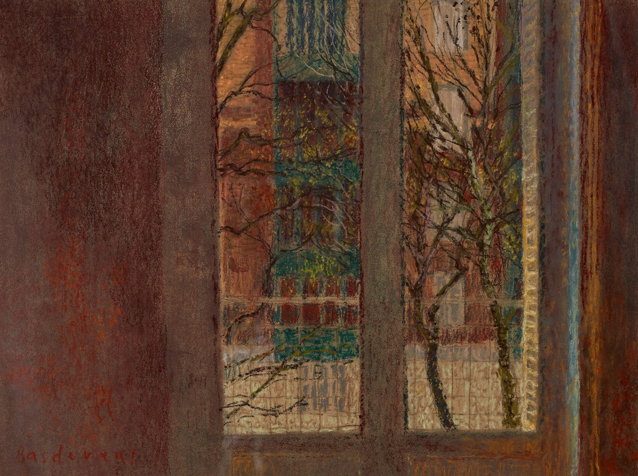 Martin Basdevant, Fenêtre en automne, 2017