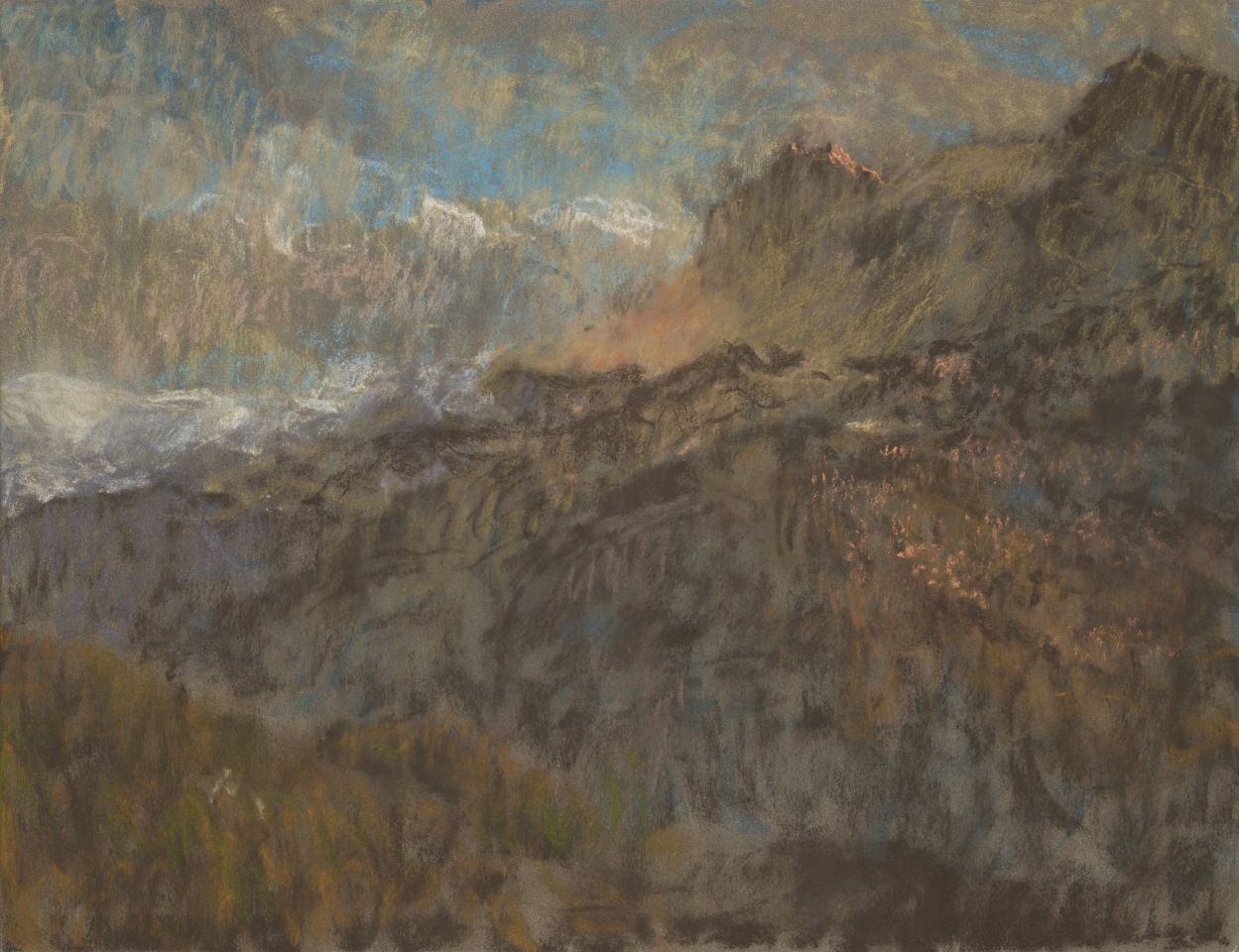 Martin Basdevant, La rousse - Hiver passant , 2024