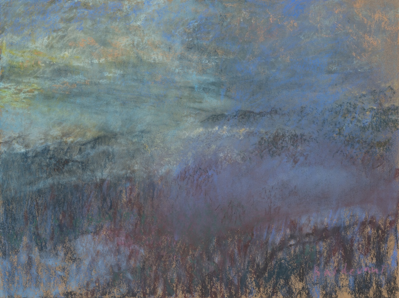 Martin Basdevant, Hiver bleu, 2022