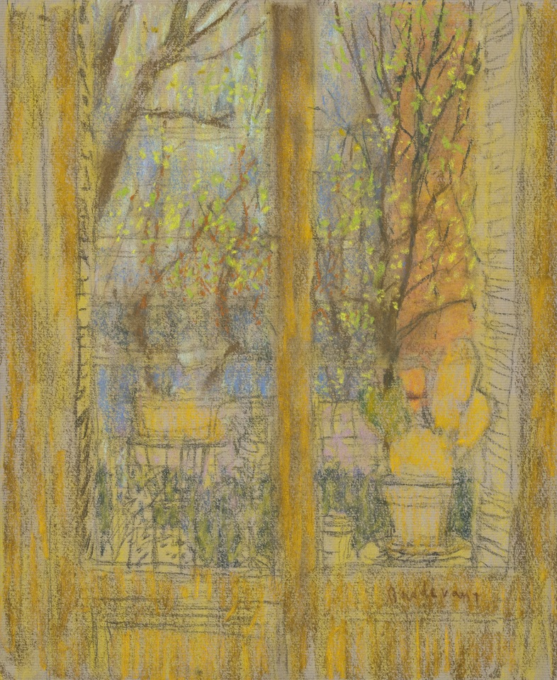 Martin Basdevant, La Villette - Fenêtre jaune, 2023