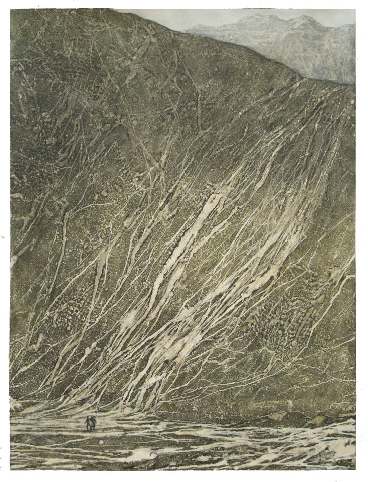 Édith Dufaux, La Grande pente, 2018