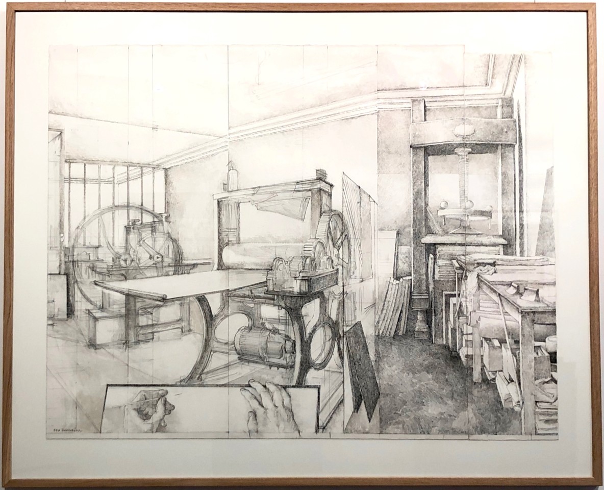 5 Continents Éditions, DANS L'ATELIER : ÉRIK DESMAZIÈRES GRAVEUR, RENÉ TAZÉ IMPRIMEUR, 2019