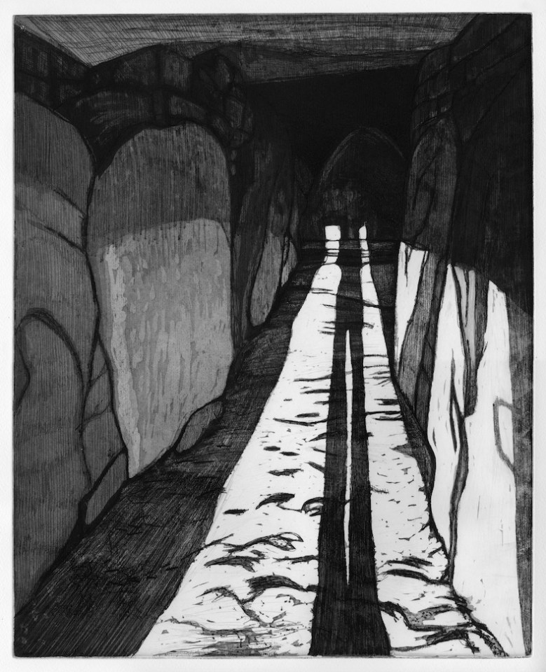 Locmariaquer, planche 5, 2017 Solstice d'hiver III - Sur le seuil
