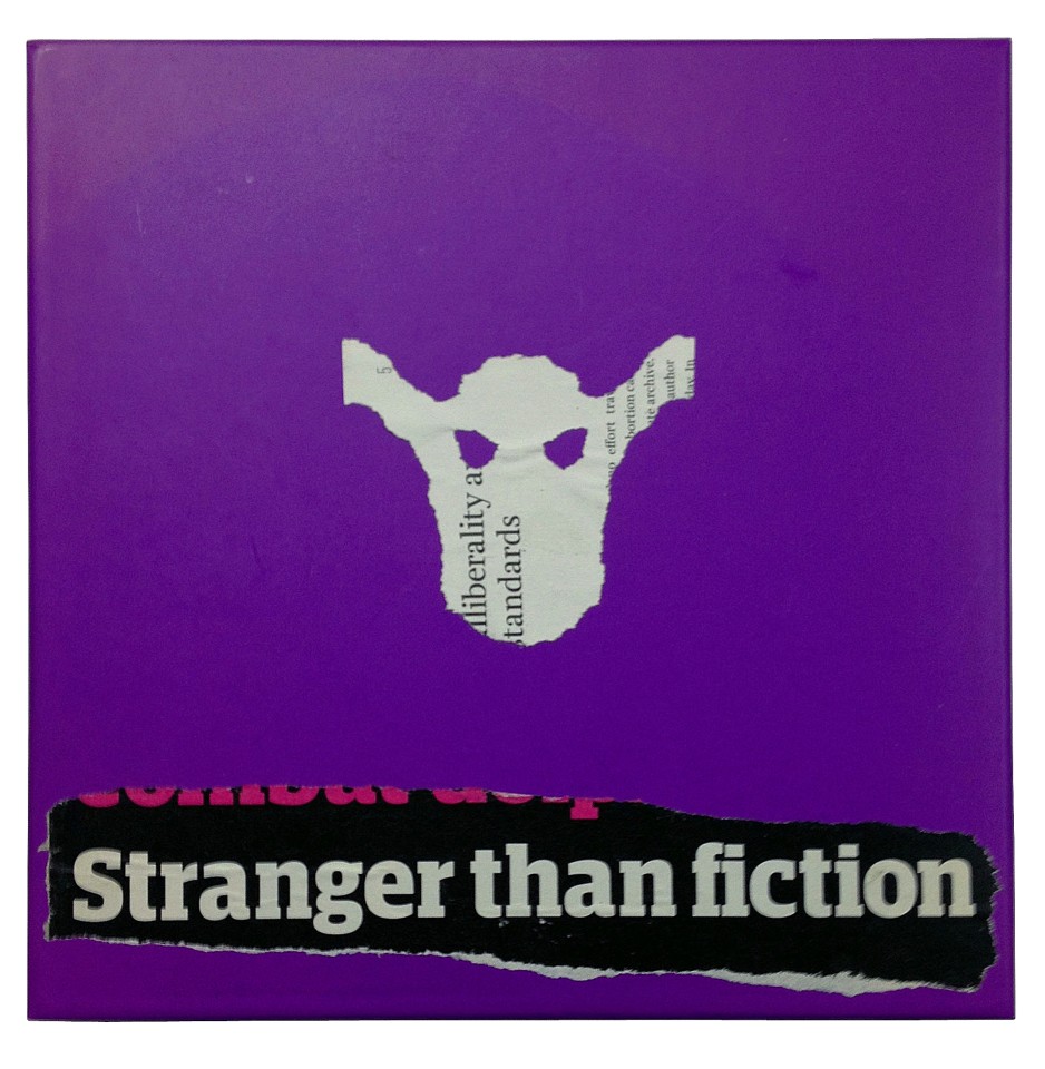 Hans Stofer,  Stranger Than Fiction, 2015,  Drucksachen, Plexiglas