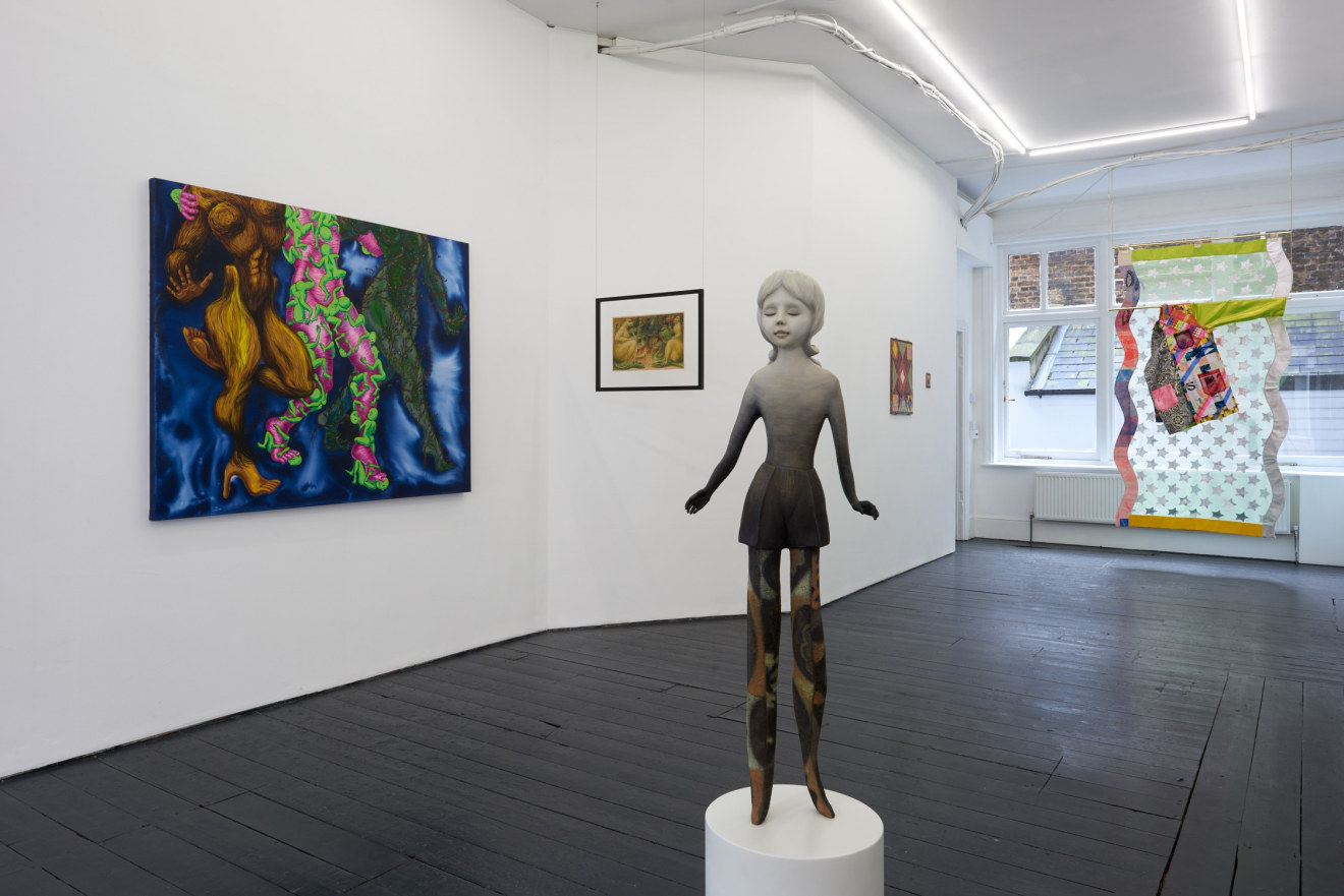 Left to right: Saelia Aparicio, Ovartaci, Cathie Pilkington, Polly Apfelbaum and Ludvocia Gioscia