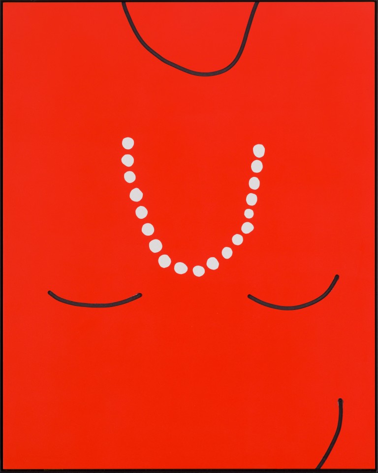 Cornelia Baltes, Untitled (lady red), 2015