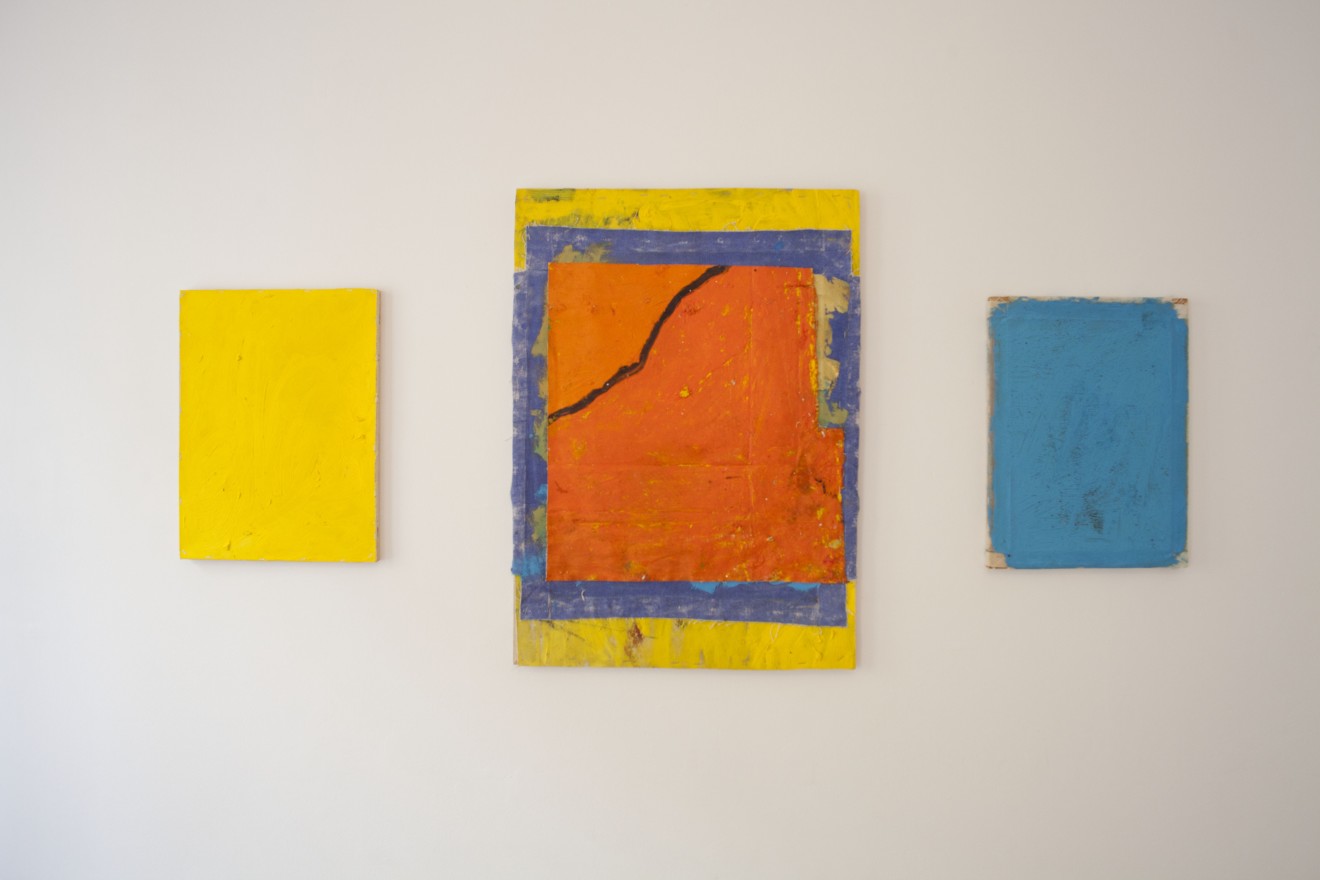 Bobby Dowler, Painting-Object (c04.05.14)VL, Painting-Object (c18.05.14)VL, 2014 and Painting-Object (c03.05.14)VL, 2014
